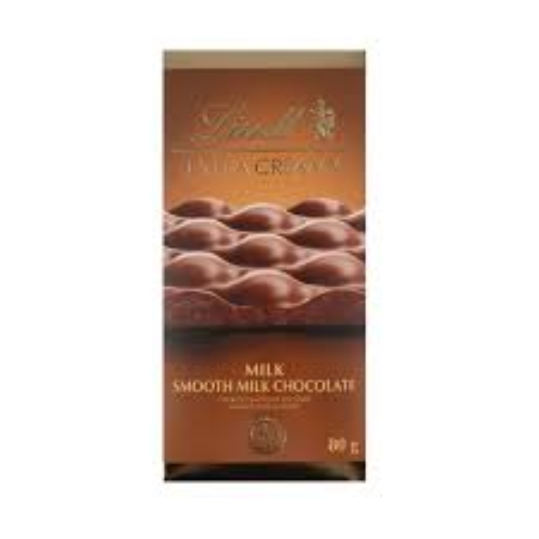LINDT EXTRA CREAMY MILK CHOCOLATE 80G